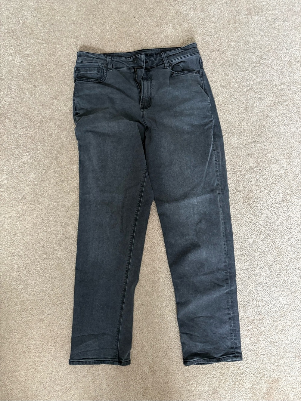 American Eagle Outfitters Black Heather Jeans (Size 10)